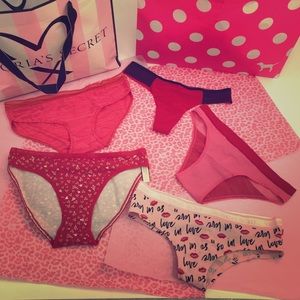 Victoria’s Secret PINK XoXo Love Panty Bundle